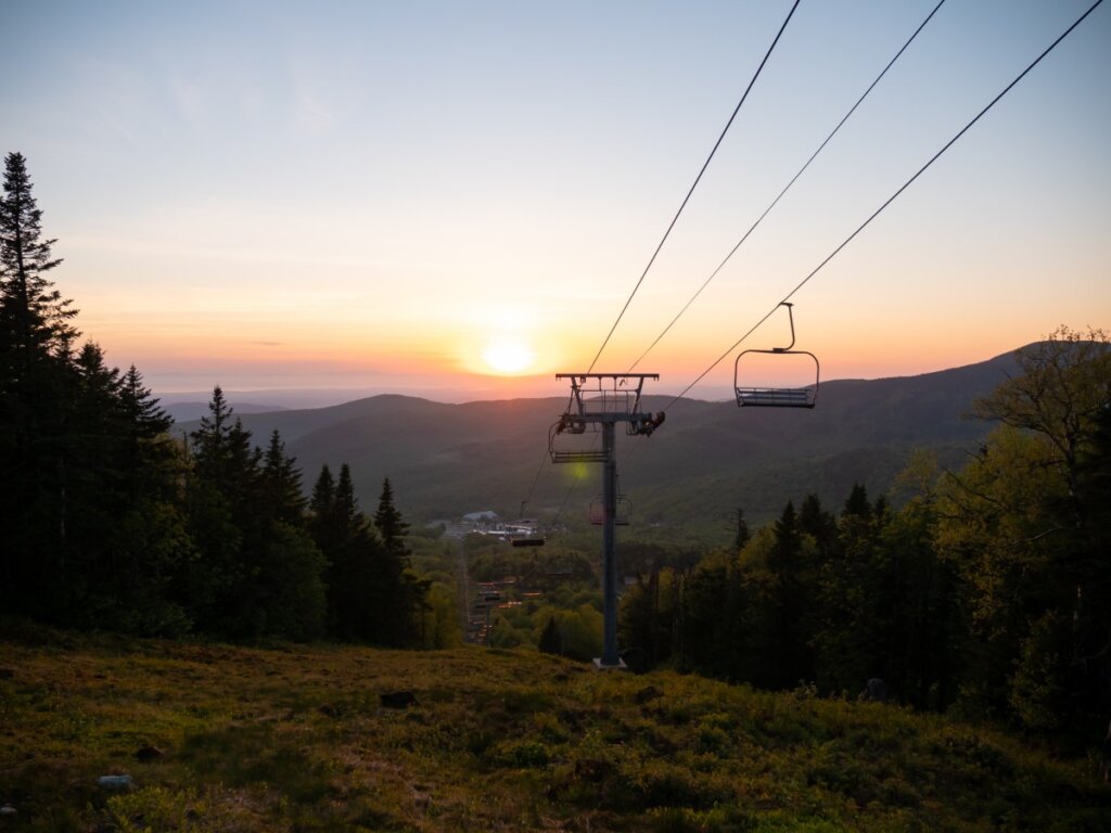 Scenic Vista Lift in Summer