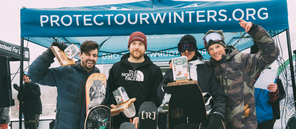 Jake Blauvelt with some of the winners from Blauvelt's Banks